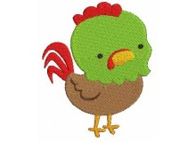 Stickmuster - Bauernhof - Hahn